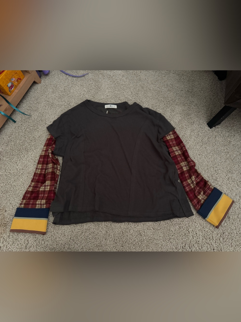 NWT Natural Life Layered Style Tee Women’s Large